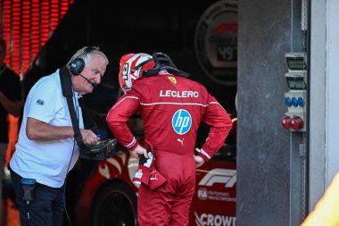 Avusturya GP GP GP F1 2025, 30 Haziran 2025, Spielberg, Avusturya - Ferrari Formula 1 Charles Leclerc sürücüsü