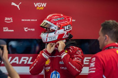 Avusturya GP GP GP F1 2025, 30 Haziran 2025, Spielberg, Avusturya - Ferrari Formula 1 Charles Leclerc sürücüsü