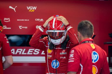 Avusturya GP GP GP F1 2025, 30 Haziran 2025, Spielberg, Avusturya - Ferrari Formula 1 Charles Leclerc sürücüsü