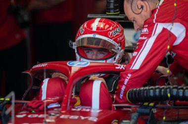 Avusturya GP GP GP F1 2025, 30 Haziran 2025, Spielberg, Avusturya - Ferrari Formula 1 Charles Leclerc sürücüsü