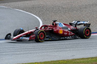Avusturya GP GP GP F1 2025, 30 Haziran 2025, Spielberg, Avusturya - Ferrari Formula 1 Charles Leclerc sürücüsü