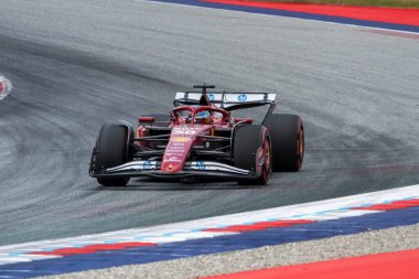 Avusturya GP GP GP F1 2025, 30 Haziran 2025, Spielberg, Avusturya - Ferrari Formula 1 Charles Leclerc sürücüsü