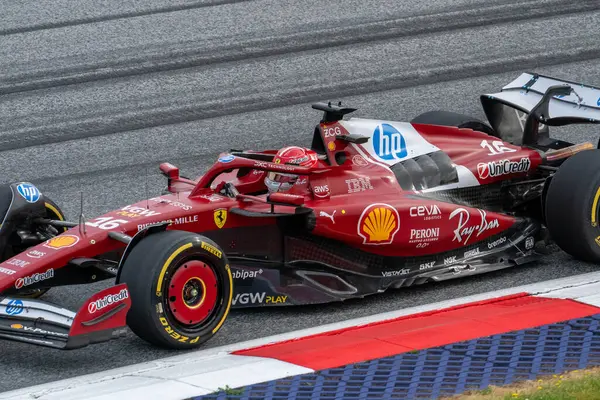 Avusturya GP GP GP F1 2025, 30 Haziran 2025, Spielberg, Avusturya - Ferrari Formula 1 Charles Leclerc sürücüsü