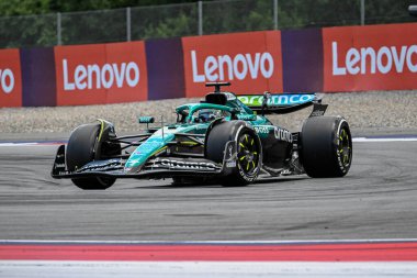 Avusturya GP GP GP F1 2025, 30 Haziran 2025, Spielberg, Avusturya - Aston Martin için Formula 1 Lance Stroll sürücüsü