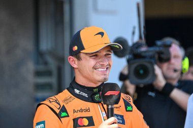 Avusturya GP GP GP F1 2025, 30 Haziran 2025, Spielberg, Avusturya - McLaren Formula 1 Norris sürücüsü