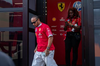 Avusturya GP GP GP F1 2025, 30 Haziran 2025, Spielberg, Avusturya - Formula 1 Lewis Hamilton Ferrari sürücüsü