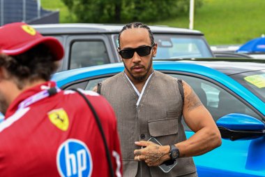Avusturya GP GP GP F1 2025, 30 Haziran 2025, Spielberg, Avusturya - Formula 1 Lewis Hamilton Ferrari sürücüsü