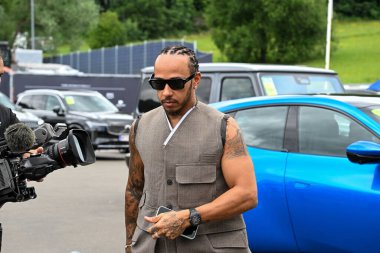 Avusturya GP GP GP F1 2025, 30 Haziran 2025, Spielberg, Avusturya - Formula 1 Lewis Hamilton Ferrari sürücüsü