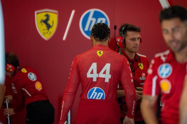 Avusturya GP GP GP F1 2025, 30 Haziran 2025, Spielberg, Avusturya - Formula 1 Lewis Hamilton Ferrari sürücüsü