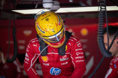 Avusturya GP GP GP F1 2025, 30 Haziran 2025, Spielberg, Avusturya - Formula 1 Lewis Hamilton Ferrari sürücüsü