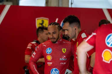 Avusturya GP GP GP F1 2025, 30 Haziran 2025, Spielberg, Avusturya - Formula 1 Lewis Hamilton Ferrari sürücüsü