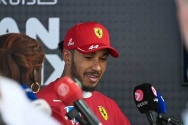 Avusturya GP GP GP F1 2025, 30 Haziran 2025, Spielberg, Avusturya - Formula 1 Lewis Hamilton Ferrari sürücüsü