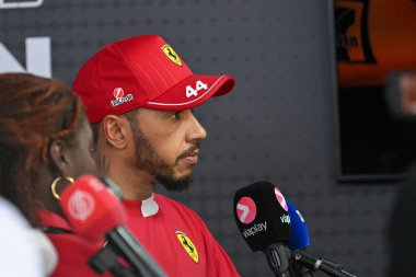 Avusturya GP GP GP F1 2025, 30 Haziran 2025, Spielberg, Avusturya - Formula 1 Lewis Hamilton Ferrari sürücüsü