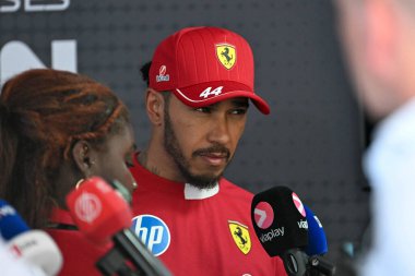 Avusturya GP GP GP F1 2025, 30 Haziran 2025, Spielberg, Avusturya - Formula 1 Lewis Hamilton Ferrari sürücüsü