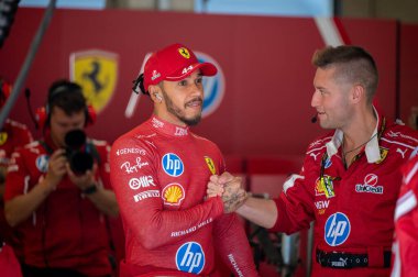 Avusturya GP GP GP F1 2025, 30 Haziran 2025, Spielberg, Avusturya - Formula 1 Lewis Hamilton Ferrari sürücüsü