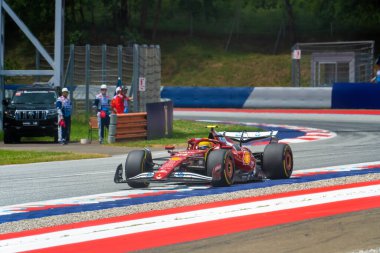 Avusturya GP GP GP F1 2025, 30 Haziran 2025, Spielberg, Avusturya - Formula 1 Lewis Hamilton Ferrari sürücüsü