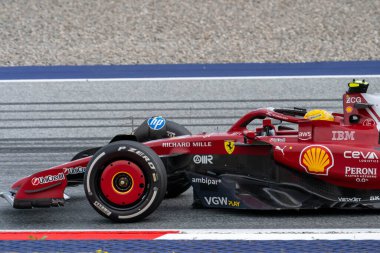 Avusturya GP GP GP F1 2025, 30 Haziran 2025, Spielberg, Avusturya - Formula 1 Lewis Hamilton Ferrari sürücüsü