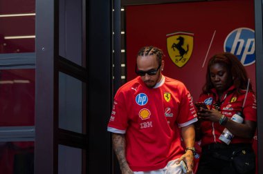 Avusturya GP GP GP F1 2025, 30 Haziran 2025, Spielberg, Avusturya - Formula 1 Lewis Hamilton Ferrari sürücüsü