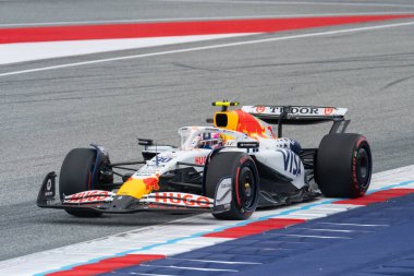 Avusturya GP GP GP F1 2025, 30 Haziran 2025, Spielberg, Avusturya - Formula 1 Yarışçı Bulls sürücüsü Liam Lawson