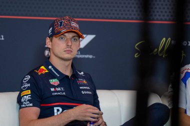Avusturya GP GP GP F1 2025, 30 Haziran 2025, Spielberg, Avusturya - Formula 1 Red Bull için Max Verstappen sürücüsü
