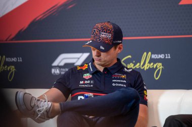 Avusturya GP GP GP F1 2025, 30 Haziran 2025, Spielberg, Avusturya - Formula 1 Red Bull için Max Verstappen sürücüsü