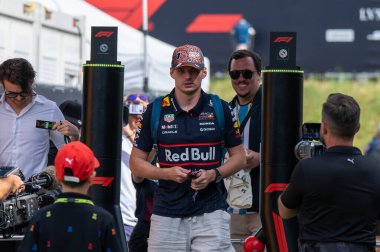 Avusturya GP GP GP F1 2025, 30 Haziran 2025, Spielberg, Avusturya - Formula 1 Red Bull için Max Verstappen sürücüsü