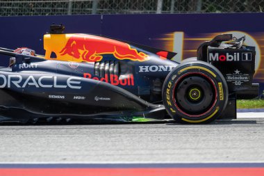Avusturya GP GP GP F1 2025, 30 Haziran 2025, Spielberg, Avusturya - Formula 1 Red Bull için Max Verstappen sürücüsü