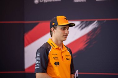 Avusturya GP GP GP F1 2025, 30 Haziran 2025, Spielberg, Avusturya - McLaren Formula 1 Oscar Piastri sürücüsü