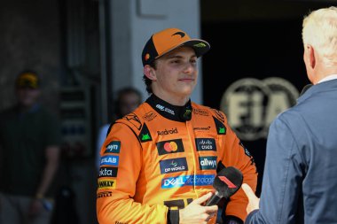 Avusturya GP GP GP F1 2025, 30 Haziran 2025, Spielberg, Avusturya - McLaren Formula 1 Oscar Piastri sürücüsü