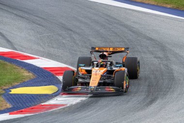 Avusturya GP GP GP F1 2025, 30 Haziran 2025, Spielberg, Avusturya - McLaren Formula 1 Oscar Piastri sürücüsü
