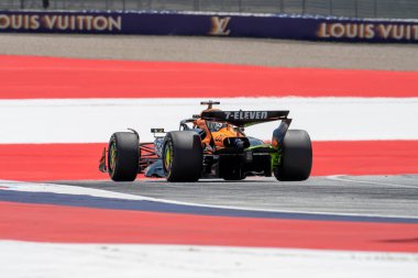 Avusturya GP GP GP F1 2025, 30 Haziran 2025, Spielberg, Avusturya - McLaren Formula 1 Oscar Piastri sürücüsü