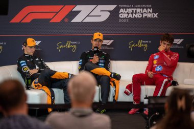 Avusturya GP GP GP F1 2025, 30 Haziran 2025, Spielberg, Avusturya - Ferrari Formula 1 Charles Leclerc sürücüsü