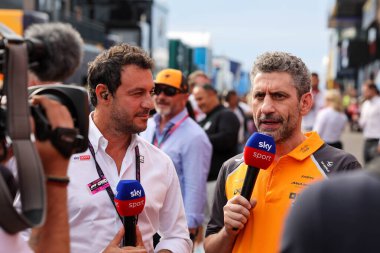 Macaristan GP GP GP F1 2025, 3 Ağustos 2025, Budapeşte, Macaristan - Formula 1 Andrea Stella McLaren