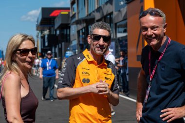 Macaristan GP GP GP F1 2025, 3 Ağustos 2025, Budapeşte, Macaristan - Formula 1 Andrea Stella McLaren