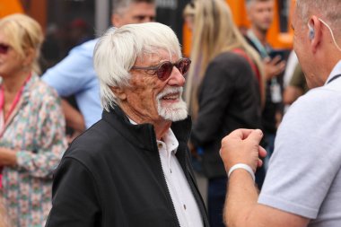 Macaristan GP GP GP F1 2025, 3 Ağustos 2025, Budapeşte, Macaristan - Formula 1 Bernie Ecclestone