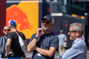 Macaristan GP GP F1 2025 3 Ağustos 2025 tarihinde Budapeşte, Macaristan - Formula 1 Vanzini Sky Sport F1