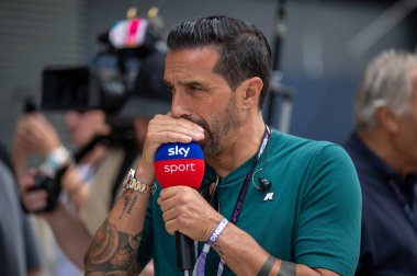 Macaristan GP GP GP F1 2025, 3 Ağustos 2025, Budapeşte, Macaristan - Formula 1 Davide Camicioli Sky Sport F1