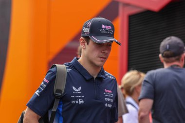 Macaristan GP GP GP F1 2025, 3 Ağustos 2025, Budapeşte, Macaristan - Williams Formula 1 Franco Colapinto sürücüsü