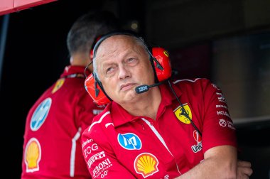Macaristan GP GP GP F1 2025, 3 Ağustos 2025, Budapeşte, Macaristan - Formula 1 Vasseur Ferrari