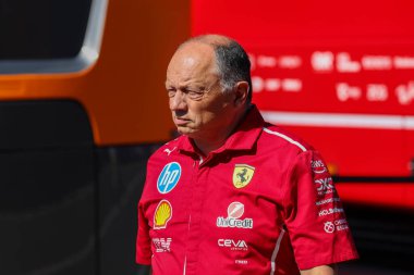 Macaristan GP GP GP F1 2025, 3 Ağustos 2025, Budapeşte, Macaristan - Formula 1 Vasseur Ferrari