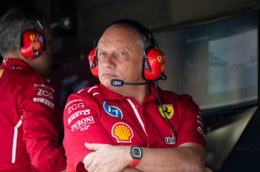 Macaristan GP GP GP F1 2025, 3 Ağustos 2025, Budapeşte, Macaristan - Formula 1 Vasseur Ferrari