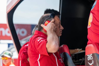 Macaristan GP GP GP F1 2025, 3 Ağustos 2025, Budapeşte, Macaristan - Formula 1 Vasseur Ferrari