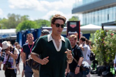 Macaristan GP GP GP F1 2025, 3 Ağustos 2025, Budapeşte, Macaristan - Mercedes için Formula 1 George Russell sürücüsü