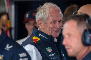 Macaristan GP GP GP F1 2025, 3 Ağustos 2025, Budapeşte, Macaristan - Formula 1 Helmut Marko Red Bull