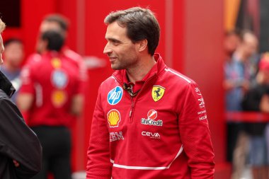 Macaristan GP GP GP F1 2025, 3 Ağustos 2025, Budapeşte, Macaristan - Formula 1 D 'Ambrosio Ferrari