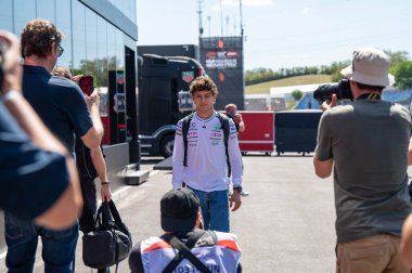 Macaristan GP GP GP F1 2025, 3 Ağustos 2025, Budapeşte, Macaristan - Mercedes için Formula 1 Kimi Antonelli sürücüsü