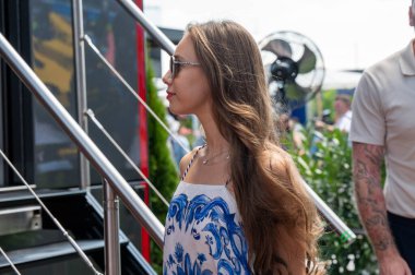 Macaristan GP GP GP F1 2025, 3 Ağustos 2025, Budapeşte, Macaristan - Formula 1 Lily Zneimer McLaren