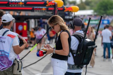 Macaristan GP GP GP F1 2025, 3 Ağustos 2025, Budapeşte, Macaristan - Formula 1 Sangiorgio Sky Sport F1