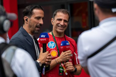 Macaristan GP GP GP F1 2025, 3 Ağustos 2025, Budapeşte, Macaristan - Formula 1 Marc Gene Ferrari