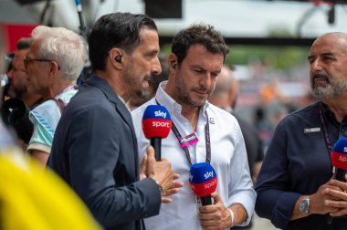 Macaristan GP GP F1 2025 3 Ağustos 2025 tarihinde Budapeşte, Macaristan - Formula 1 Matteo Bobbi Sky Sport F1